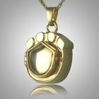 Cat Paw Locket Cremation Keepsake II